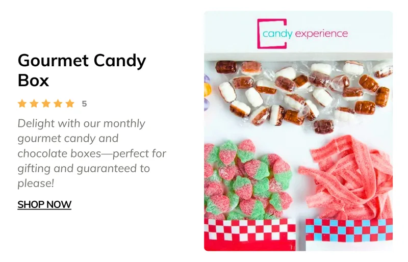 Candy Experience Gourmet Treat Box