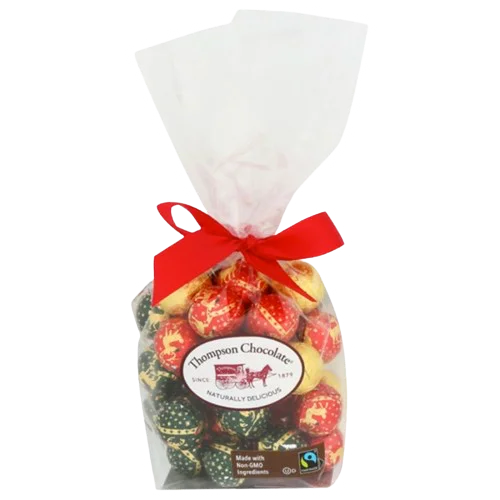 Image of Thompson Christmas Balls Milk Chocolate Gift Bag