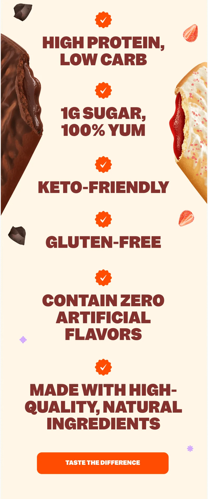 TASTE THE DIFFERENCE