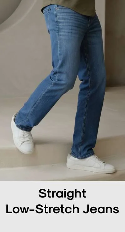 Straight Low-Stretch Jeans
