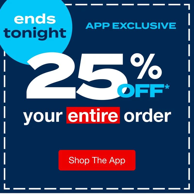 25% Off App Exclusive