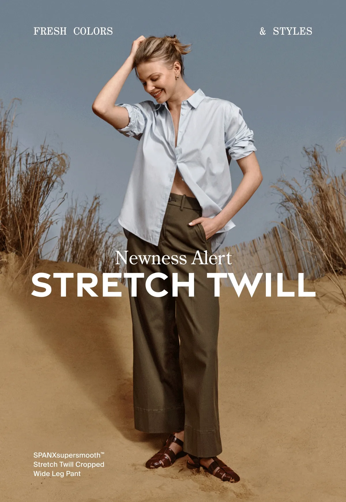 Newness Alert Stretch Twill