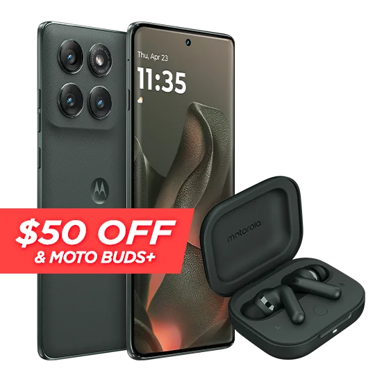 $50 off motorola edge - 2025 & free moto buds+