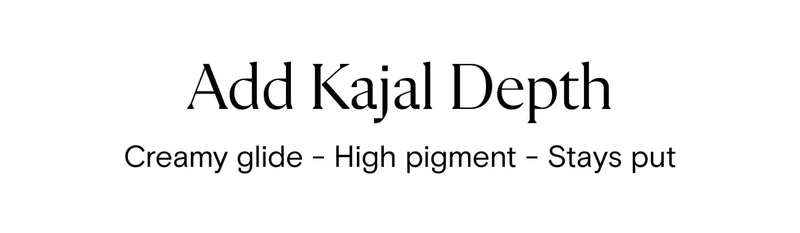 Add Kajal depth