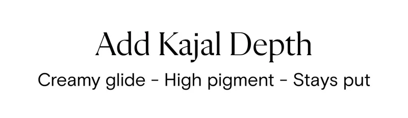 Add Kajal depth