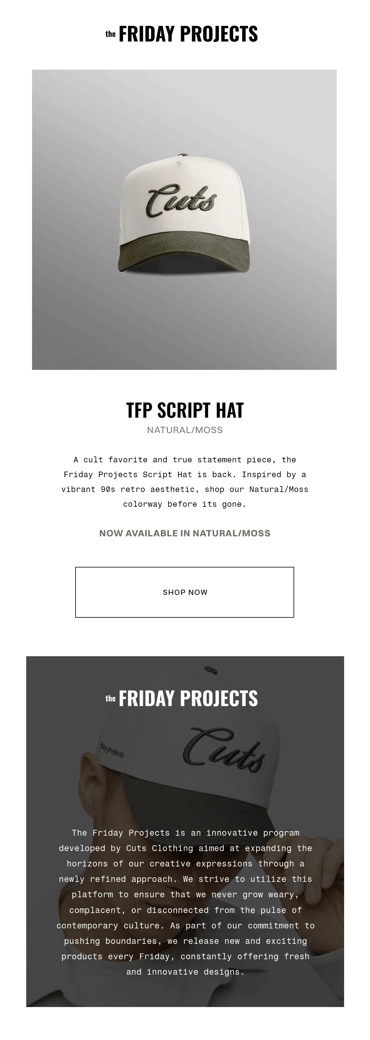 TFP Script Hat