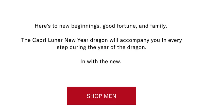 Here's to new beginning , good fortune, and family. | Shop Men