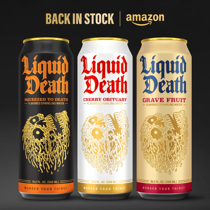 Three New Liquid Death Flavors