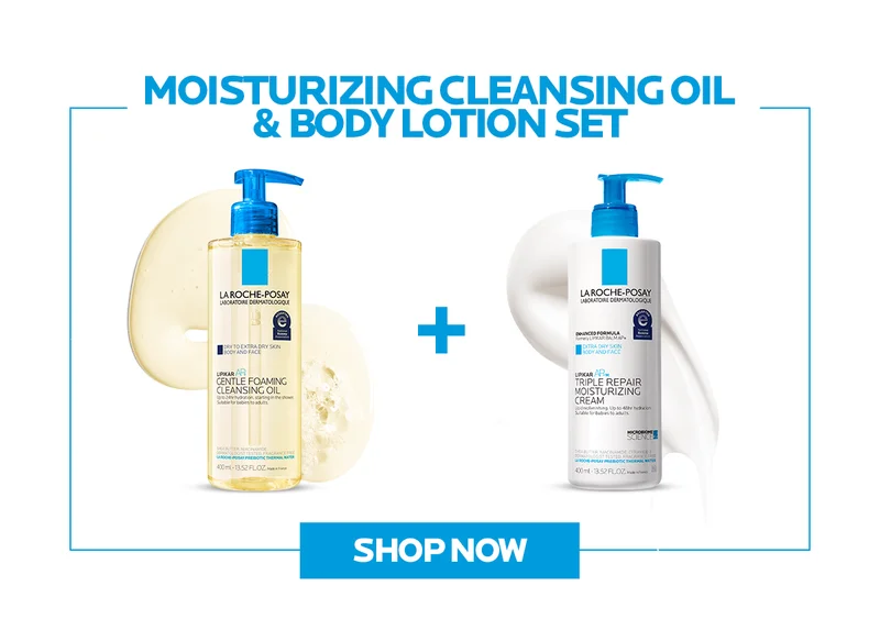 Moisturizing Cleaning Oil & Body Lotion Set