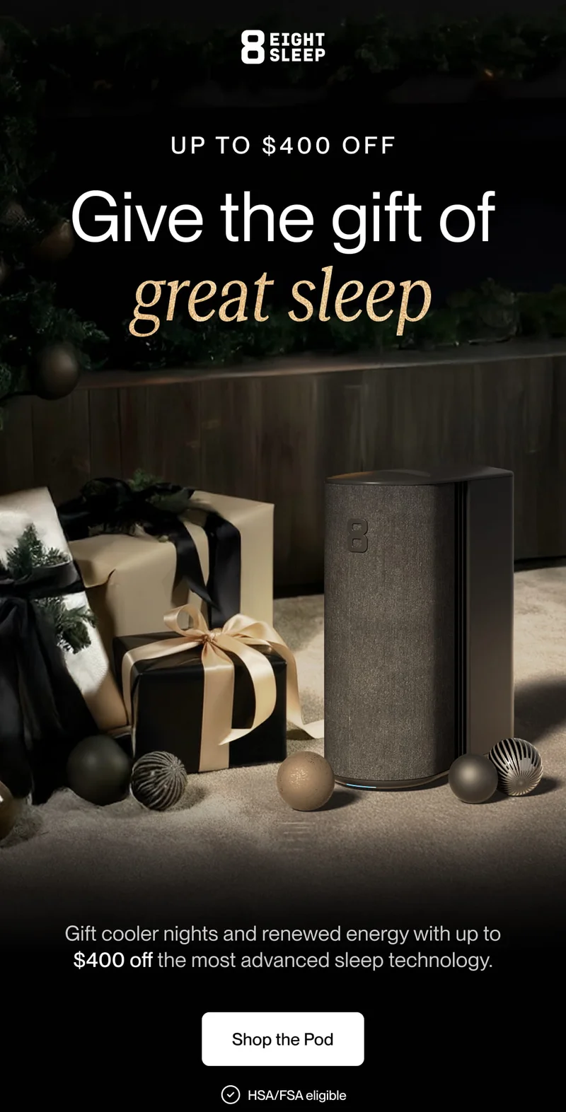 Give the gift of great sleep
