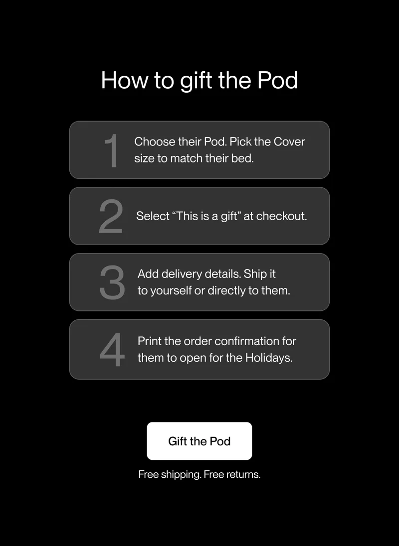 How to gift the Pod