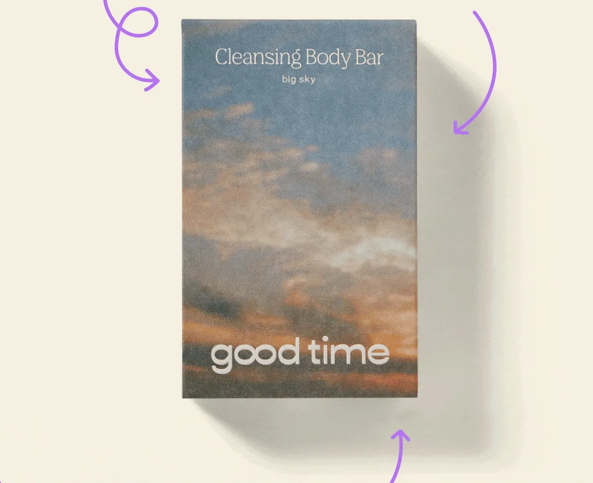 GIF: Good Time Cleansing Body Bar