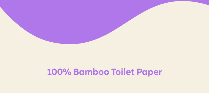 100% Bamboo Toilet Paper
