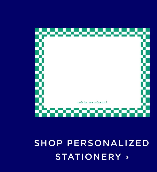 Shop Personalized Stationery