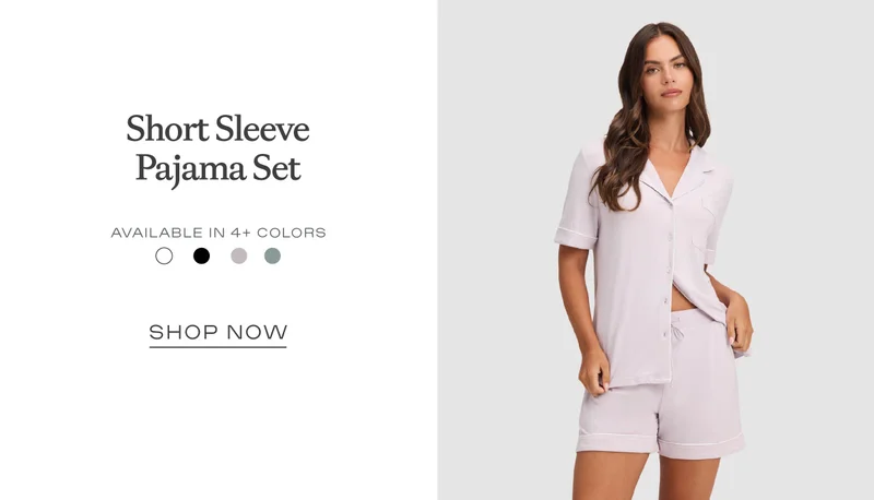 Short Sleeve Pajama Set - Shop Now