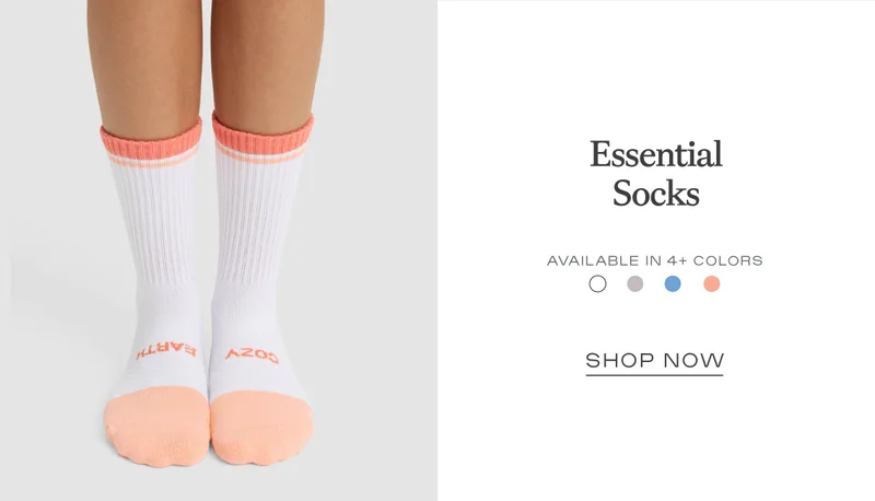 Essential Socks - Shop Now