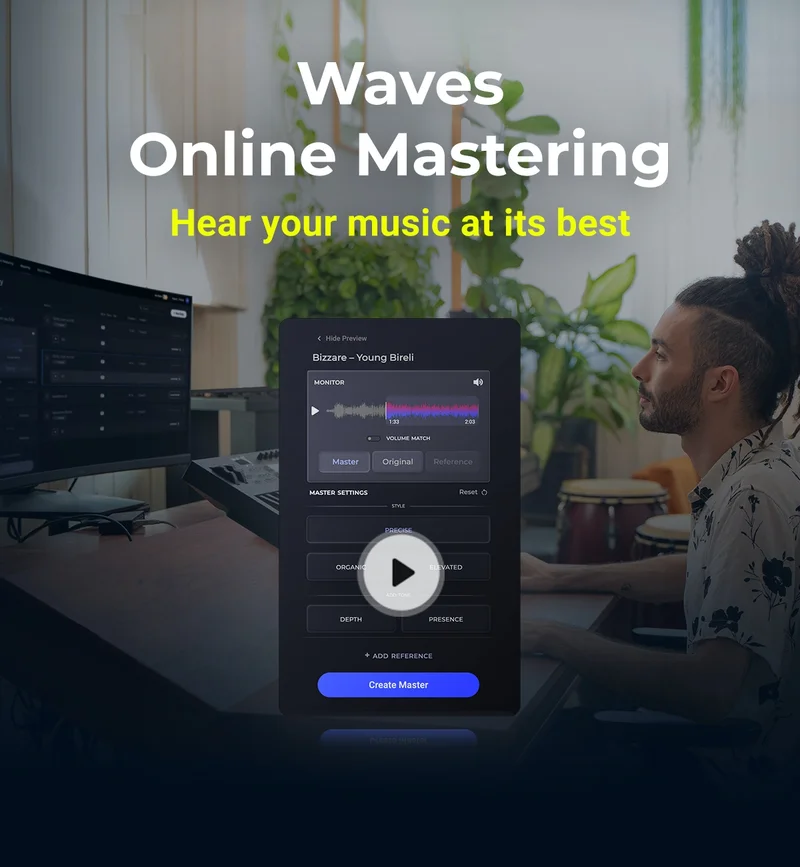 NEW! Waves Online Mastering