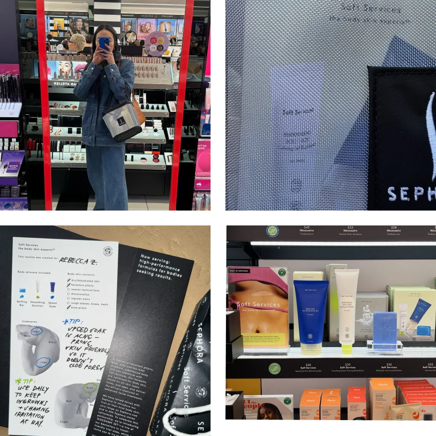 Soft Services @ Sephora