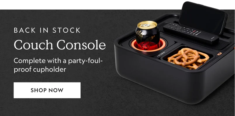 CouchConsole Drink & Snack Tray