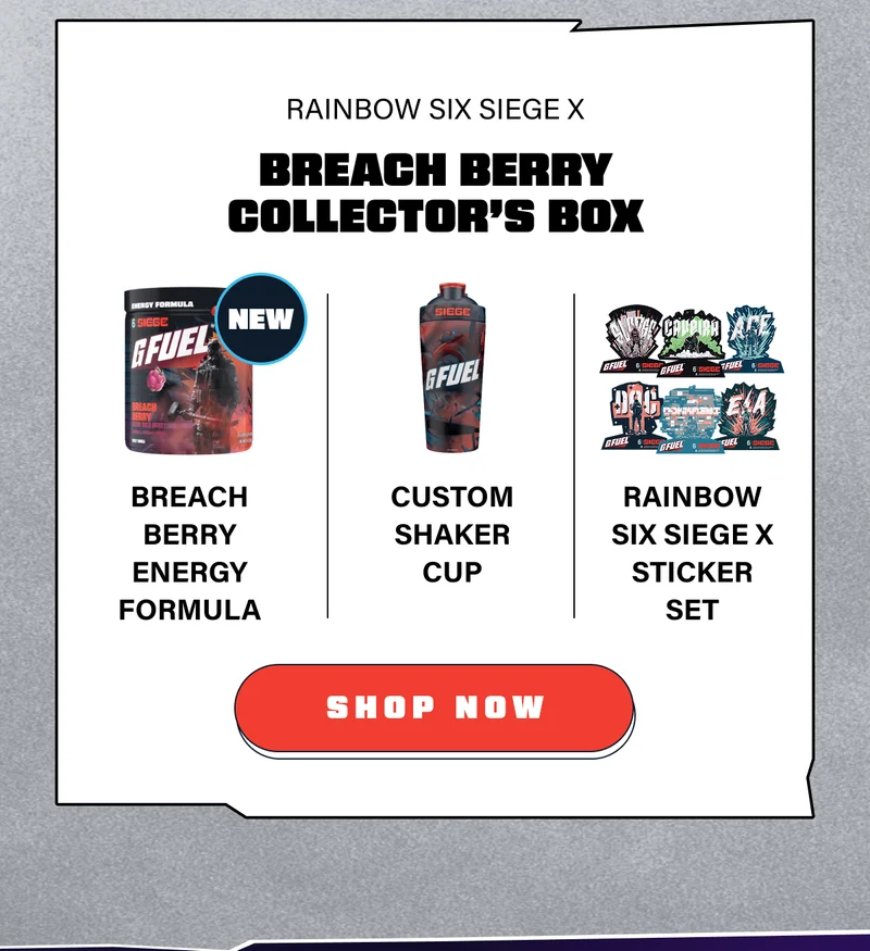 Rainbow Six Siege X Breach Berry Collector’s Box
