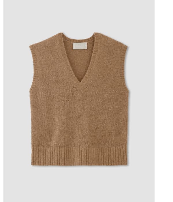 [image]The Alpaca V-Neck Vest