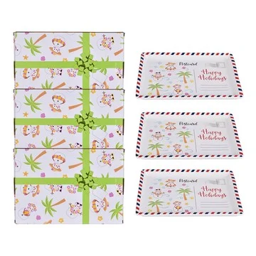 Temp-tations Set of 3 10x6 Rectangular Postcard Platters