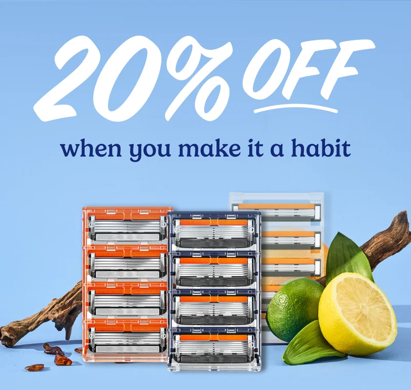 20% OFF When you make it a habit.