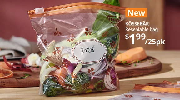A KÖSSEBÄR reusable bag