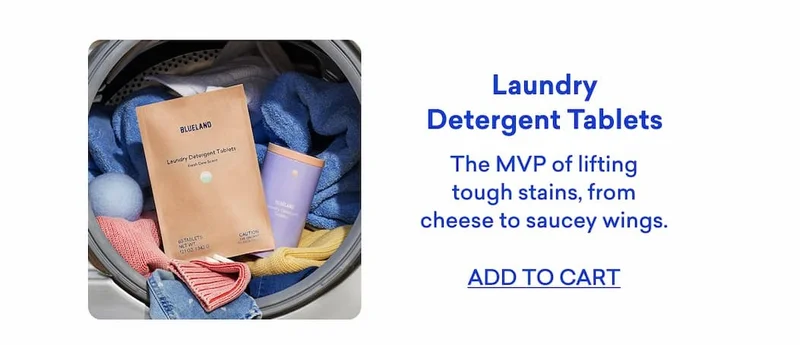 First up: Laundry Detergent Tablets