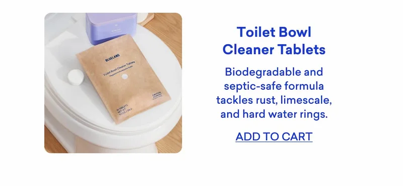 Last, but certainly not least, our Toilet Bowl Cleaner Tablets!