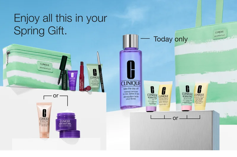 Enjoy all this in your Spring Gift. | Today only