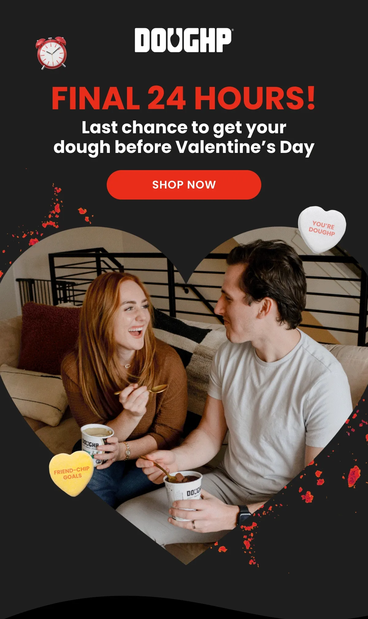 valentines day edible cookie dough