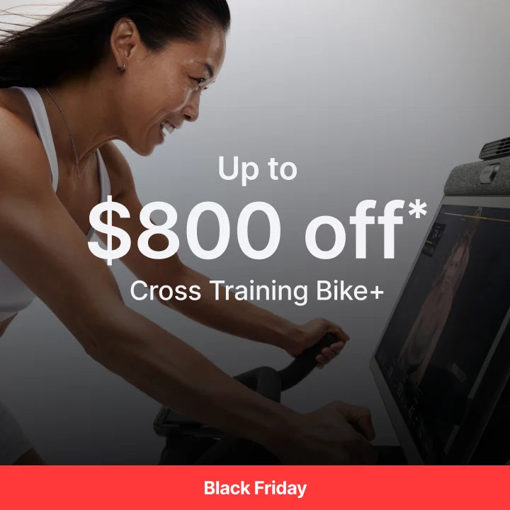 Up to $800 off Cross Training Bike+