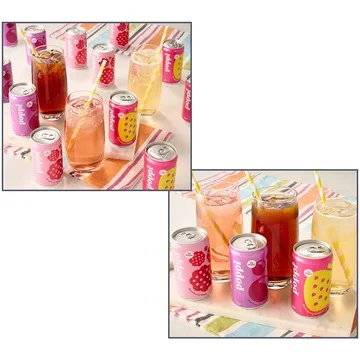 Poppi 12 or 24 Mini Cans 3g Sugar Soda
