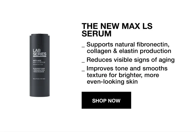 THE NEW MAX LS SERUM | _Supports natural fibronectin, collagen & elastin production | _Reduces visible signs of aging | _Improves tone and smooths texture for brighter, more even-looking skin | SHOP NOW