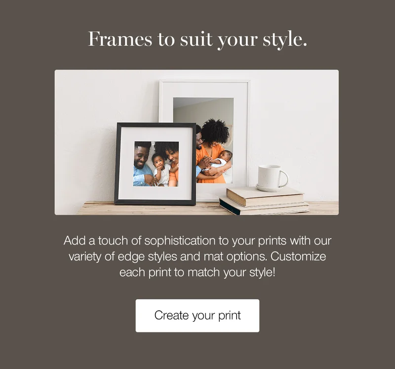 New year, new photo collages. Choosing just one image is hard. Pick a few and display them together! You can shuffle them around, swap in new prints, and create a space that can evolve as you do.