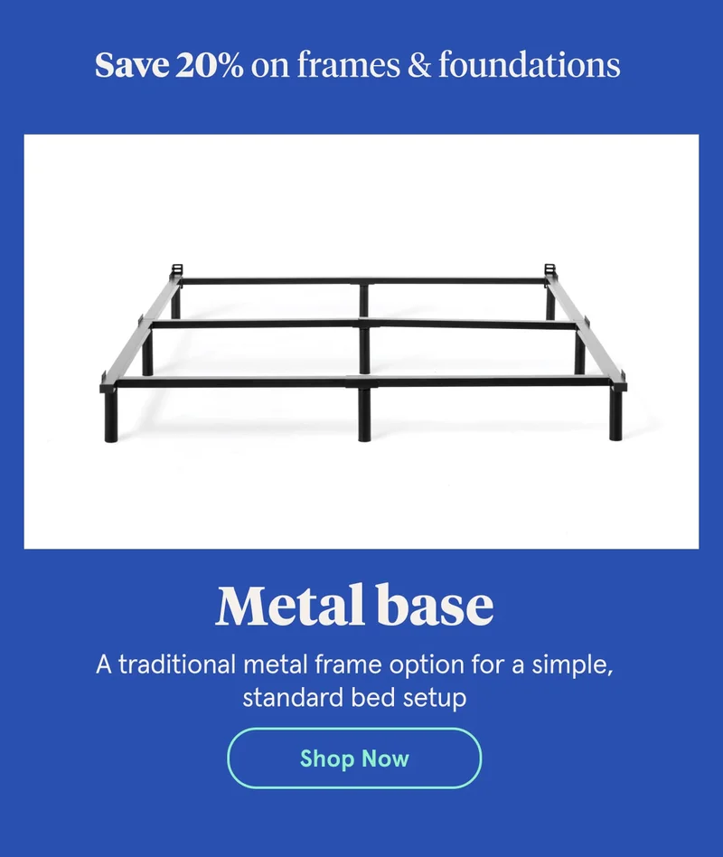 Metal Base | Shop Now