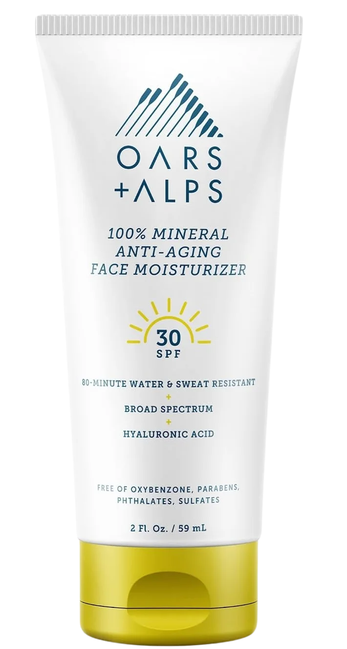 Image of Oars and Alps 100% Mineral Face Moisturizer SPF 30