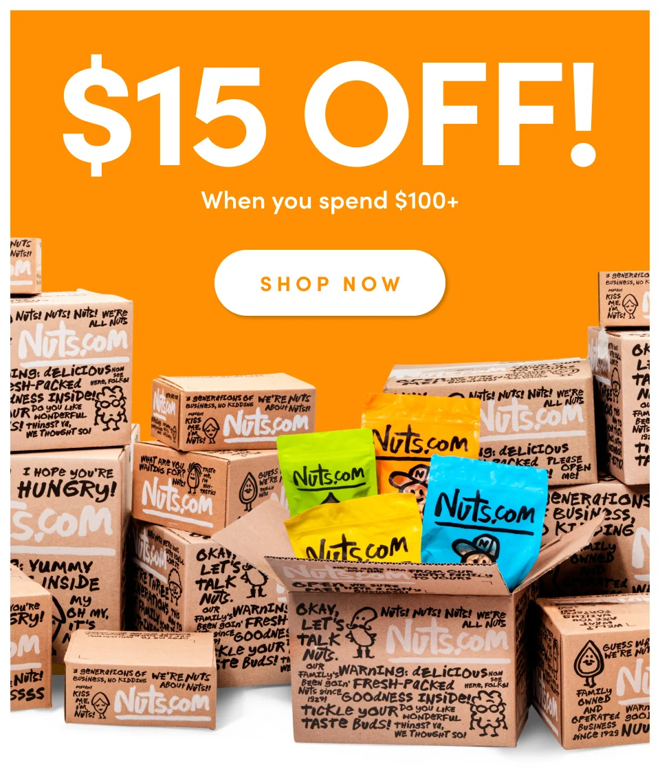 $15 Off! When you spend $100+ ; Shop Now