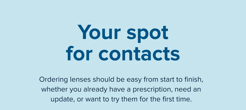 Your spot for contacts