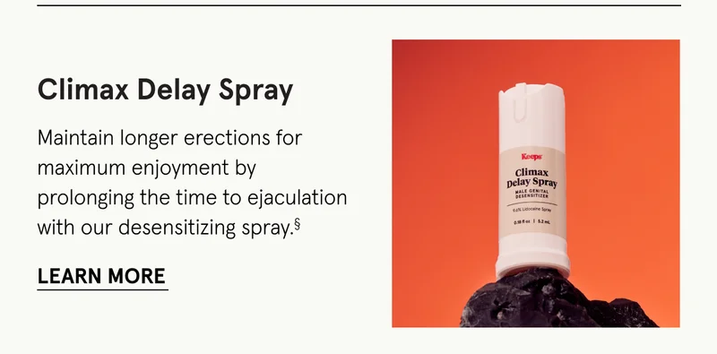 Climax Delay Spray