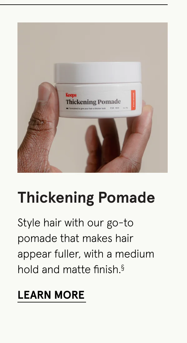 Thickening Pomade
