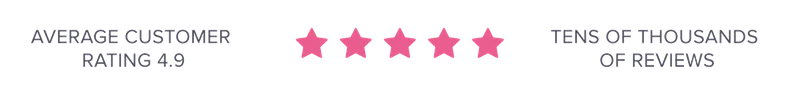 average review rating 4.9 stars