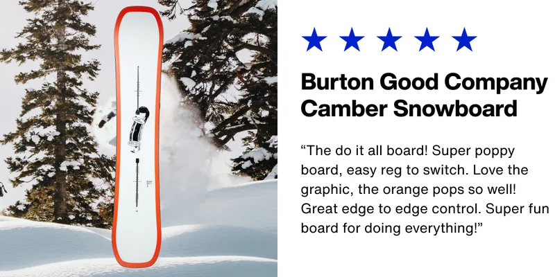 Burton Good Company Camber Snowboard