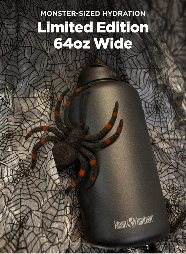 Limited Edition 64oz Wide - Black