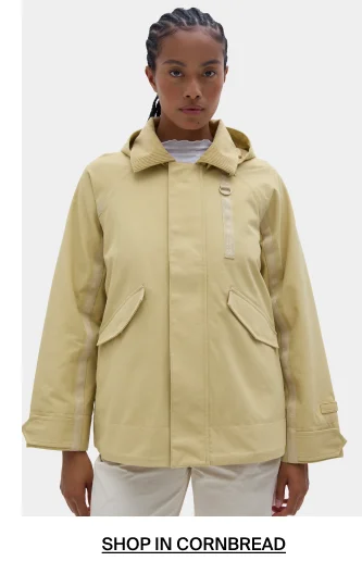 Shop Mary Rain Jacket In Cornbread