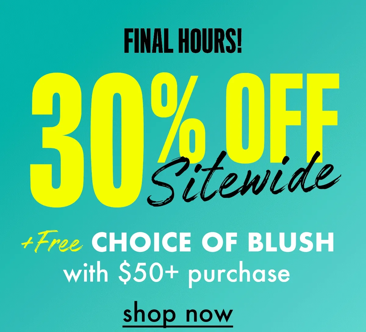 Shop the sale now