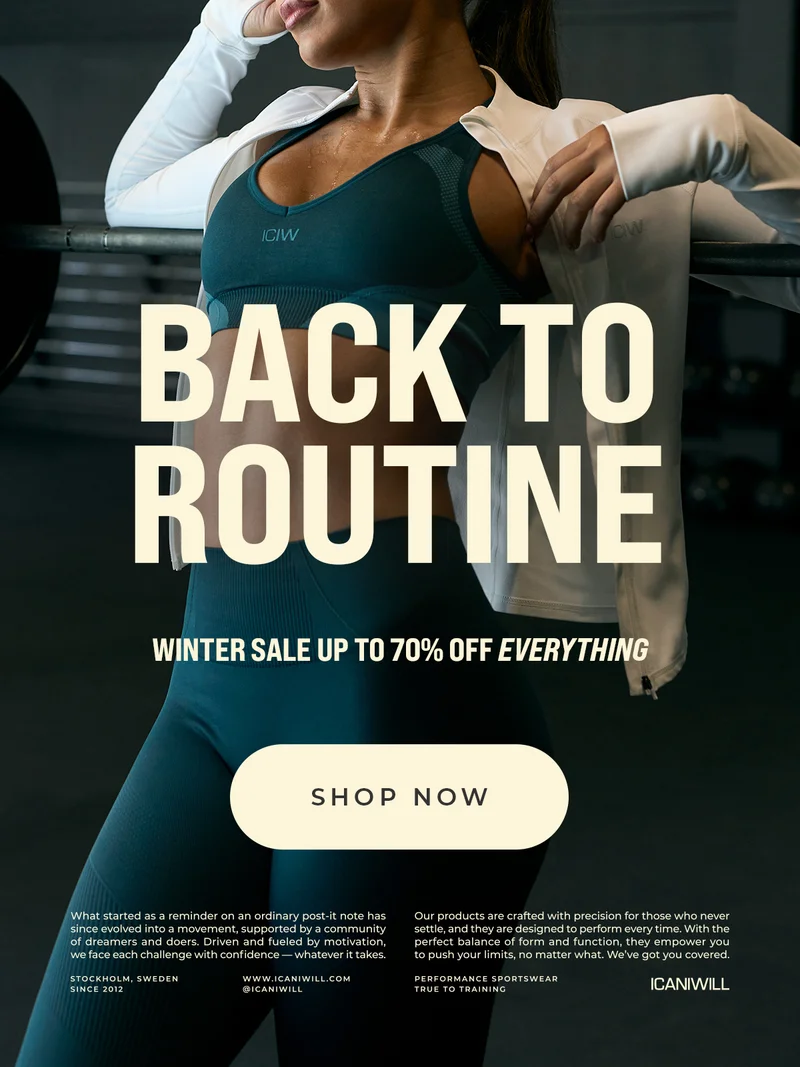 BACK TO ROUTINES - READY FOR THE GYM?