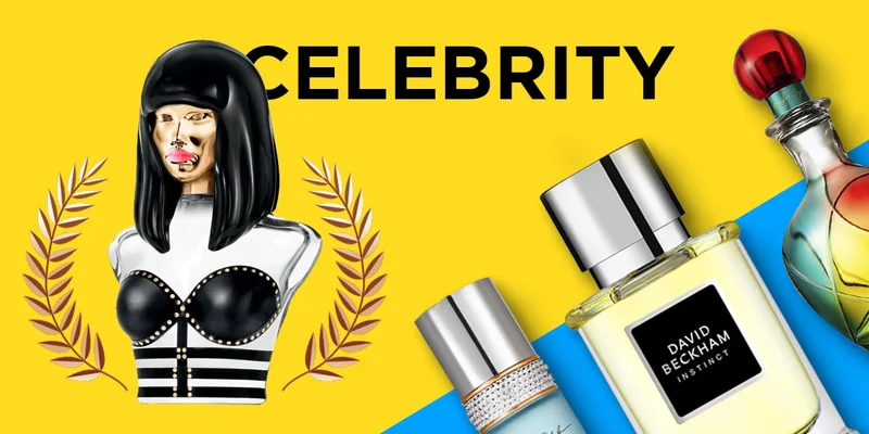Display of celebrity scents