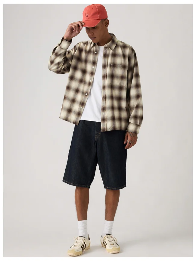 DARK WASH SHORTS